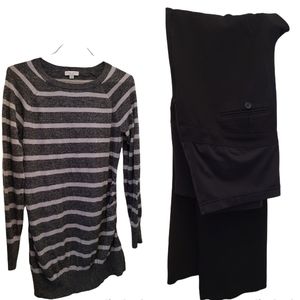 Maternity sweater and pants xl